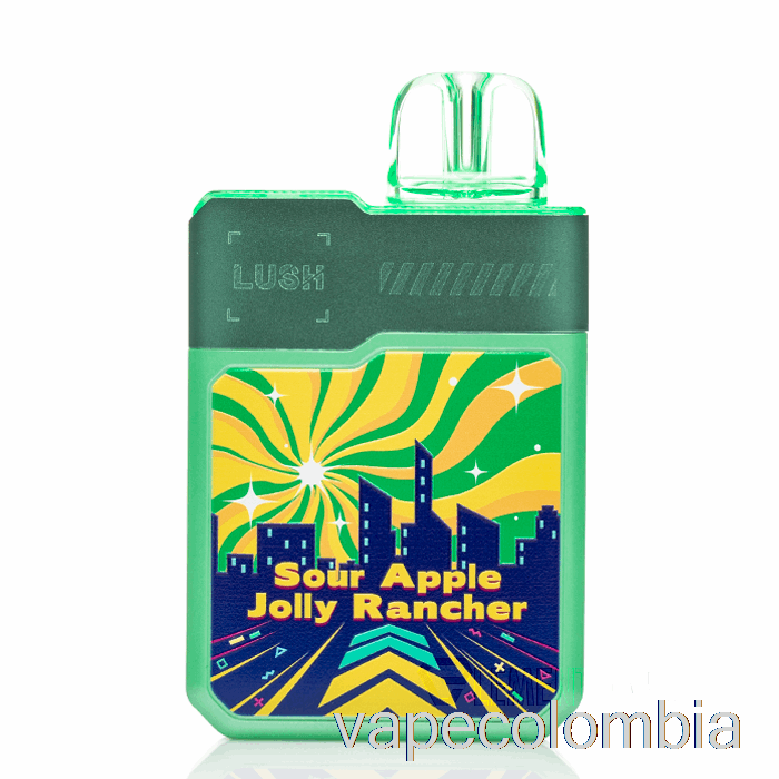 Vape Recargable Digiflavor X Geek Bar Lush 20k Desechable Manzana Agria Jolly Rancher